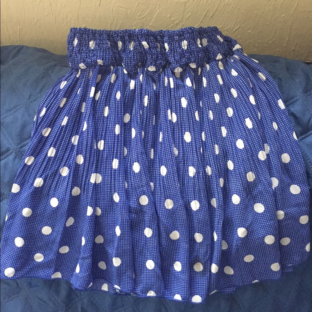 Polka dot skirt